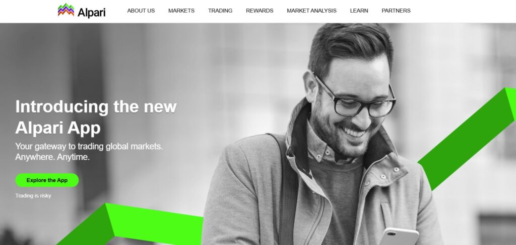 Interface Broker Alpari