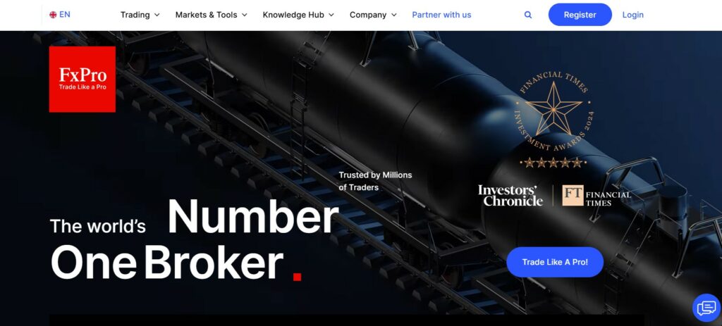 Interface Broker FxPro