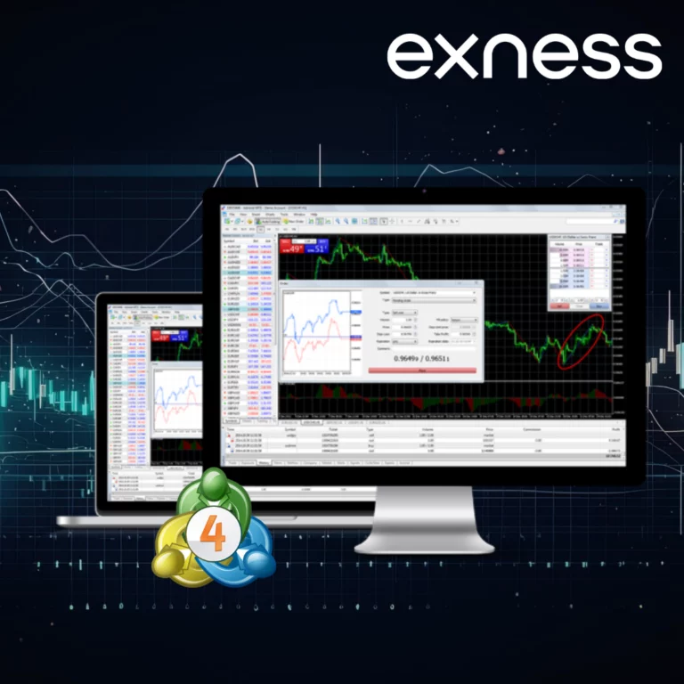 التنقل عبر منصة وطرفية Exness MT4