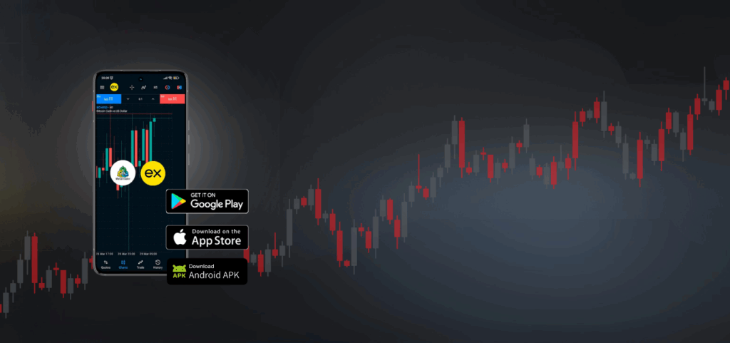 تنزيل Exness: APK للأندرويد وتطبيق للايفون